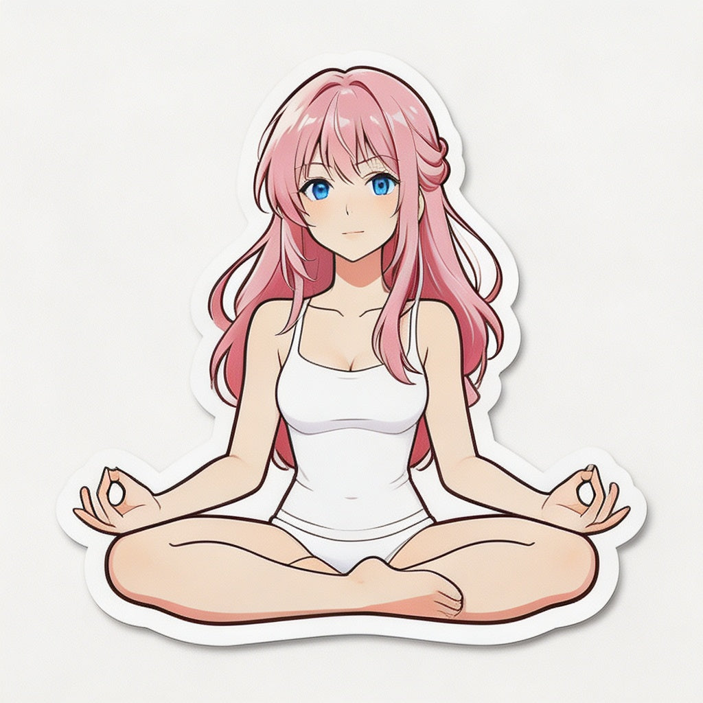 Anime Girl Sticker Set - Series 2