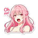 Anime Girl Sticker Set - Series 1
