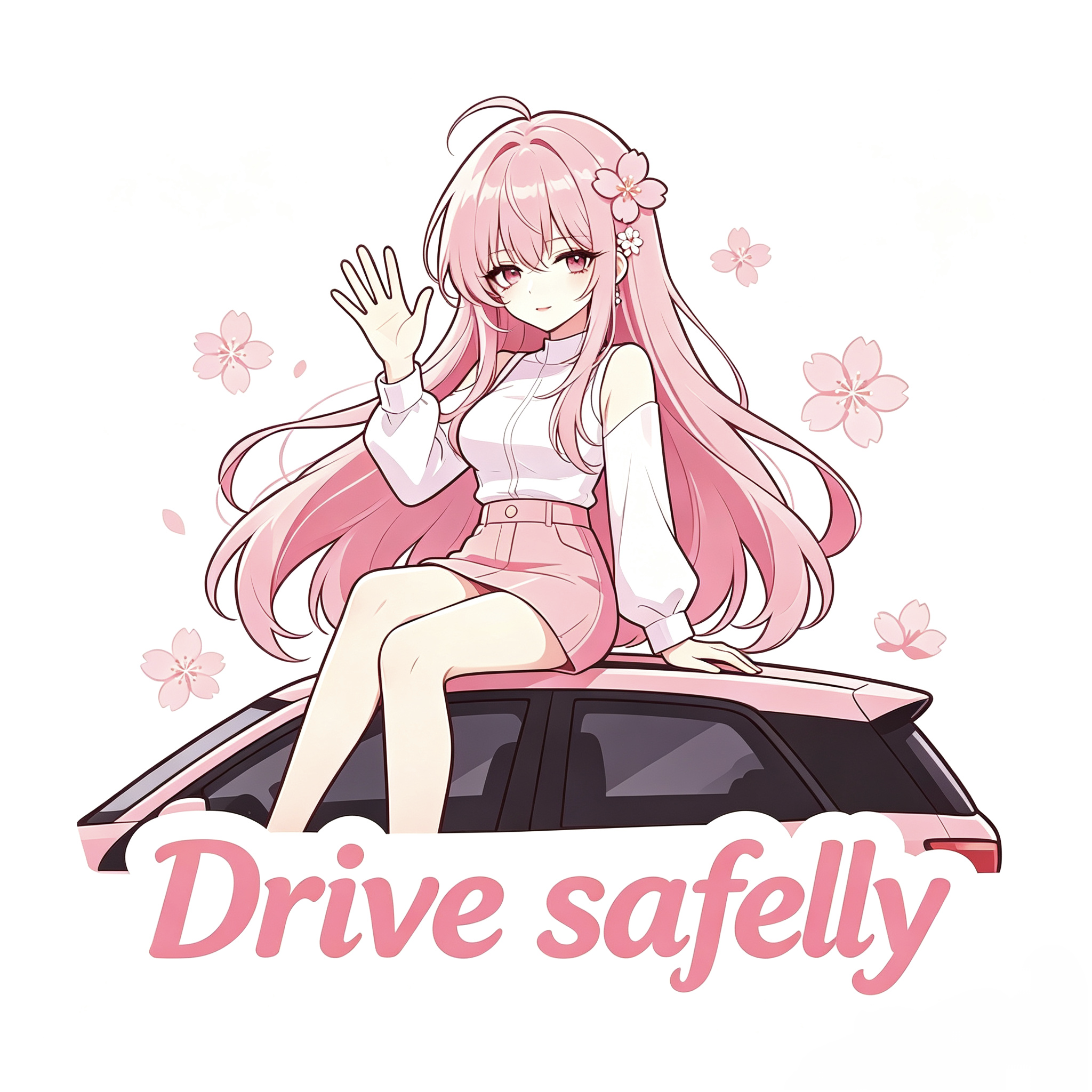 Anime Girl Sticker Set - Series 1