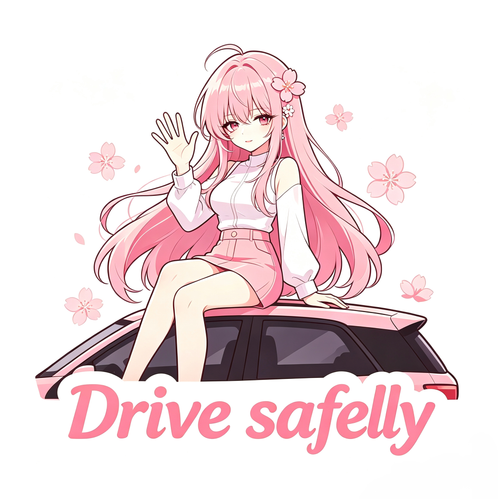 Anime Girl Sticker Set - Series 1