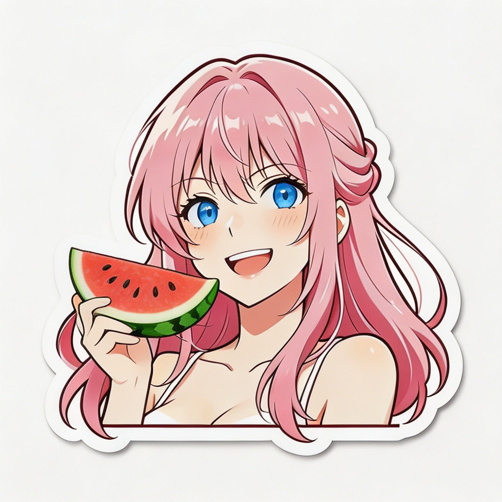 Anime Girl Sticker Set - Series 6