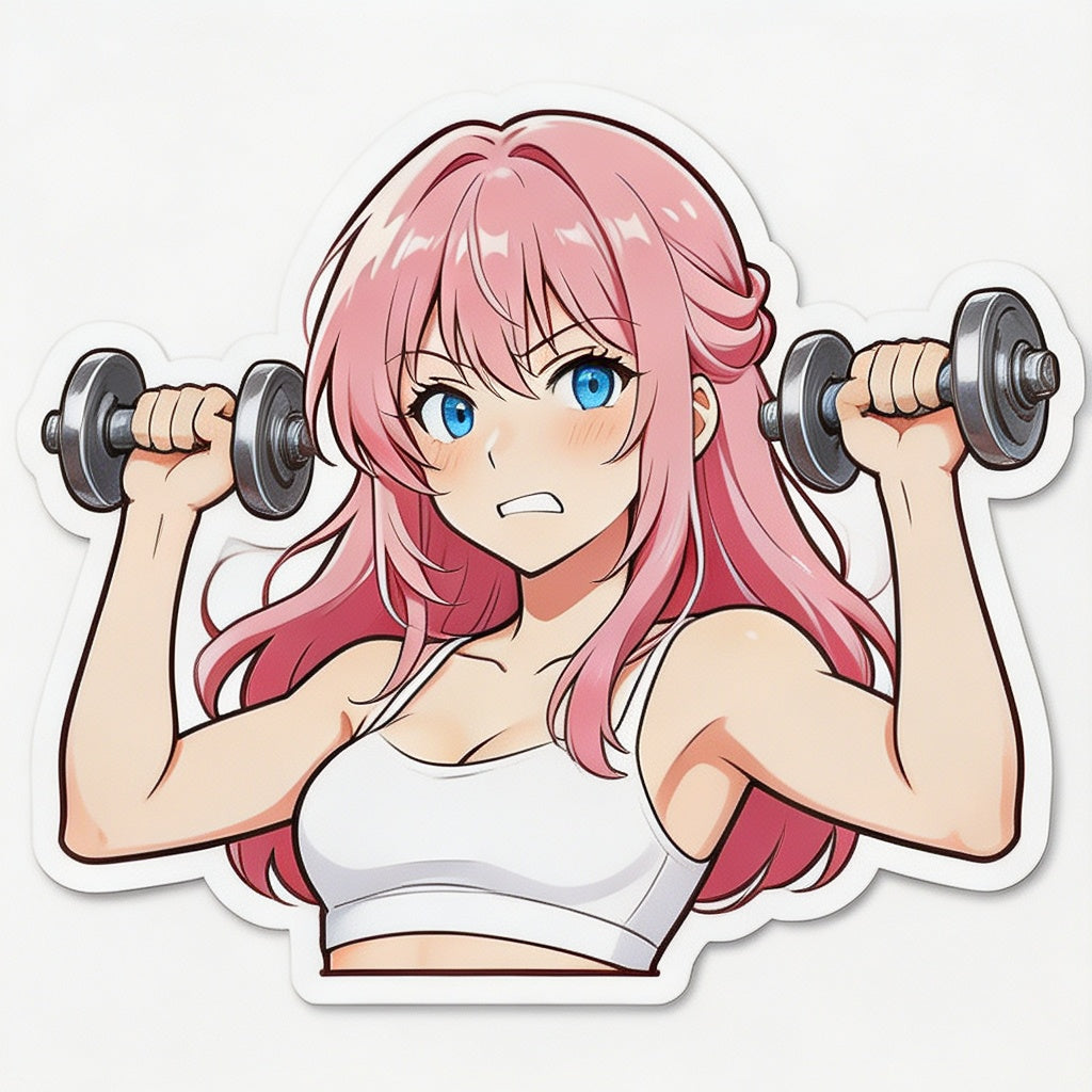 Anime Girl Sticker Set - Series 4