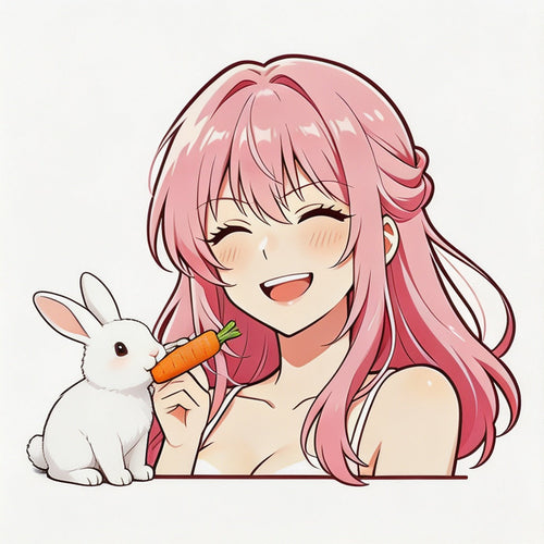 Anime Girl Sticker Set - Series 6