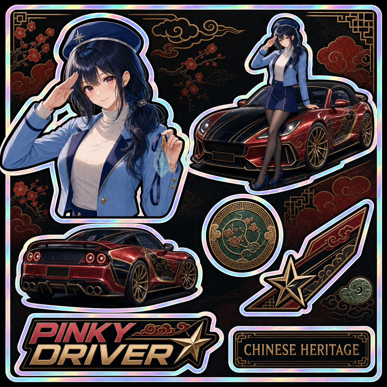 Pinky Driver Chinese Heritage Style Pack product hero