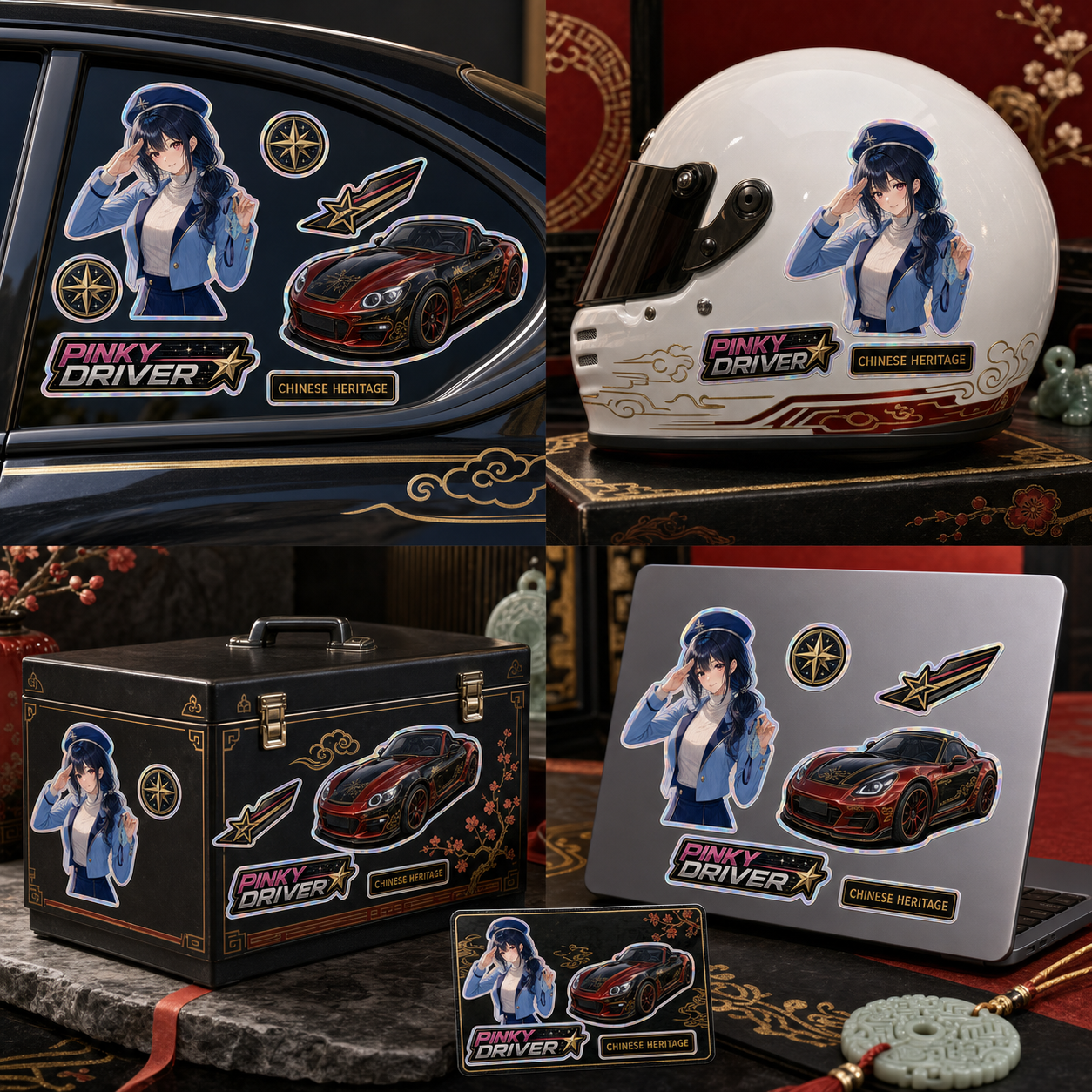 Pinky Driver Chinese Heritage Style Pack product view 4