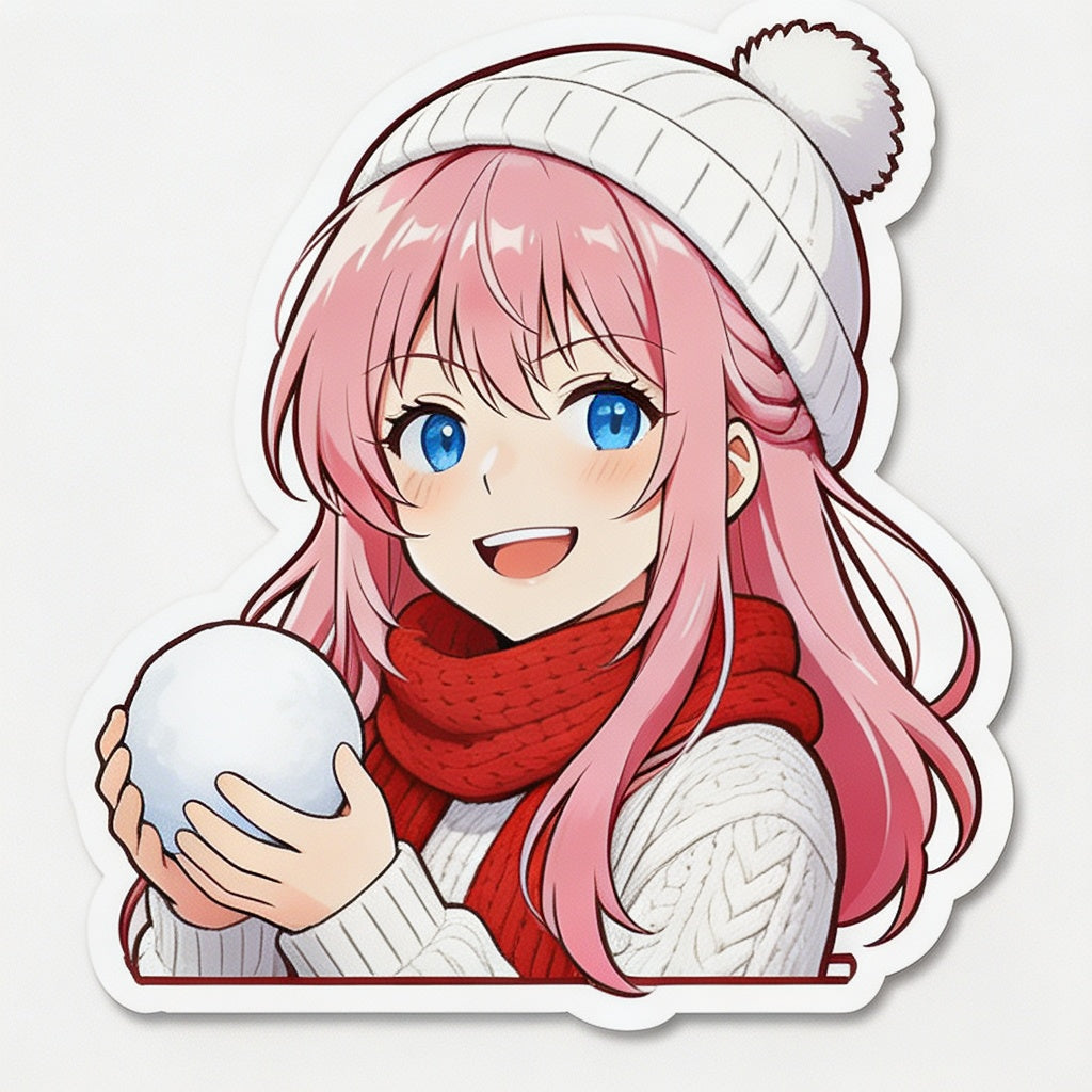Anime Girl Sticker Set - Series 10