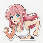 Anime Girl Sticker Set - Series 6
