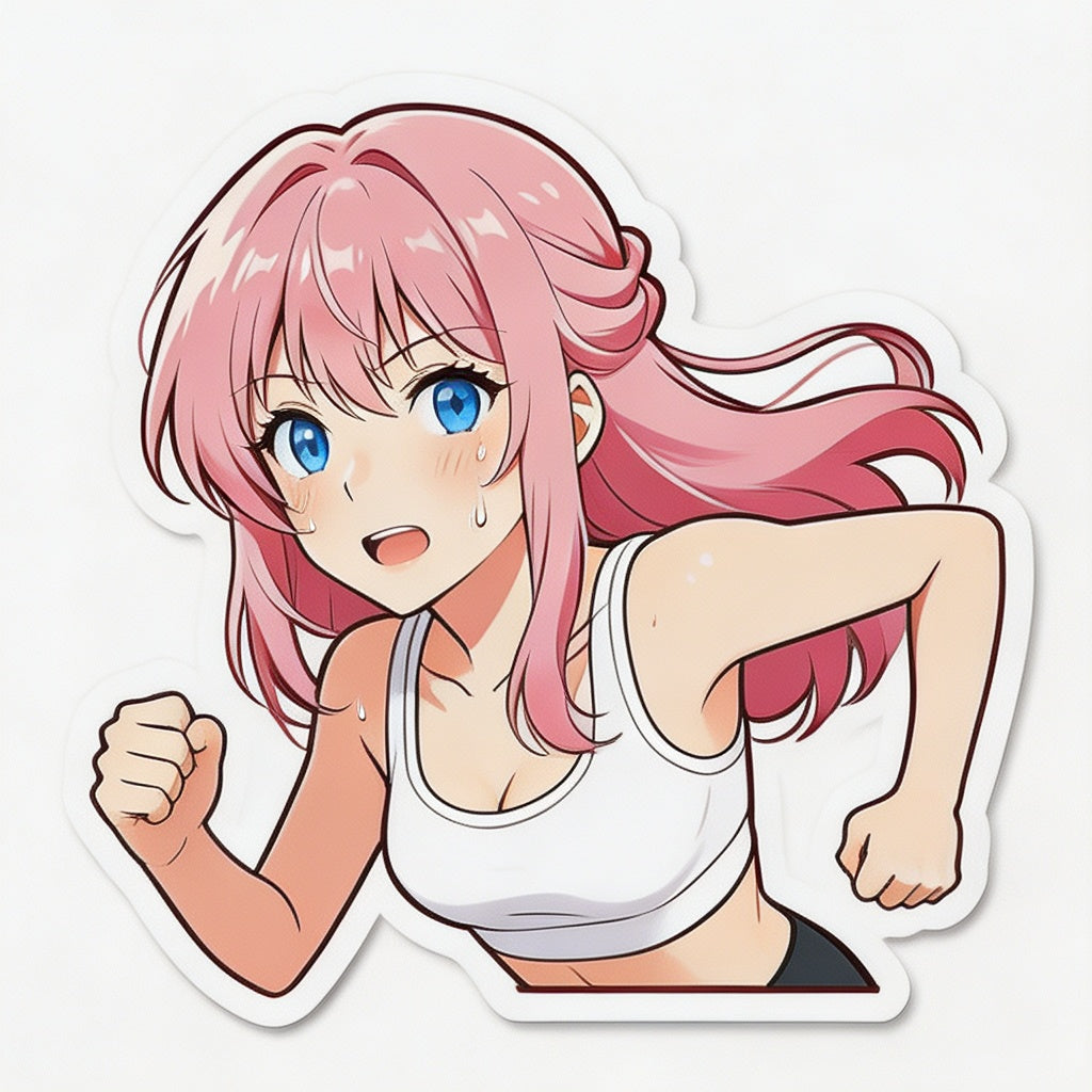 Anime Girl Sticker Set - Series 6