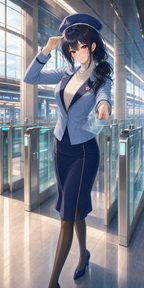 Pinky Driver Navy Uniform Art Set – Series 01 product view 2