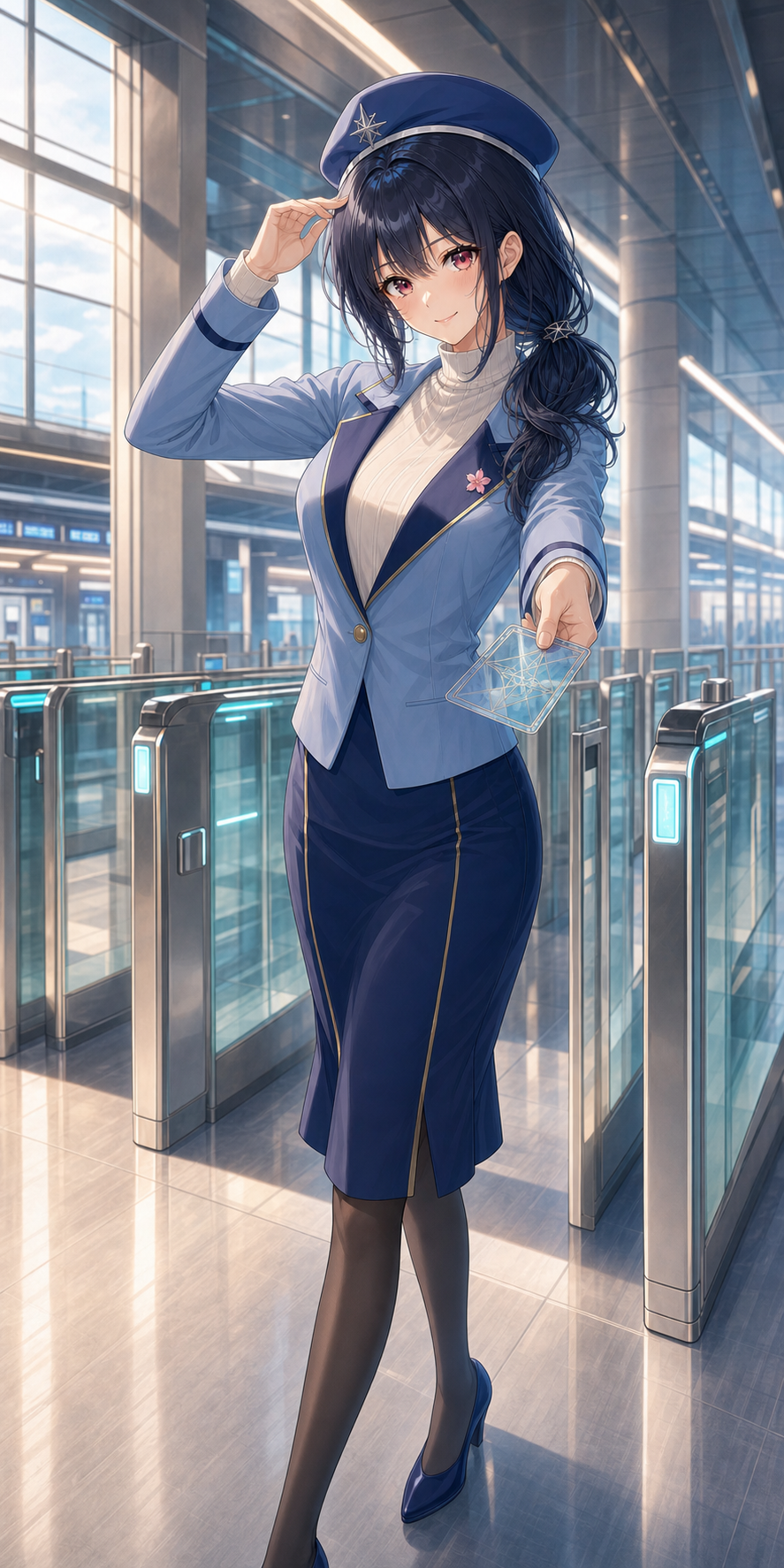 Pinky Driver Navy Uniform Art Set – Series 01 product view 2