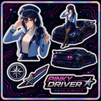 Pinky Driver Neon Circuit Style Pack product hero