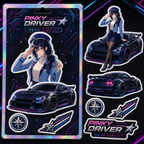 Pinky Driver Neon Circuit Style Pack product view 2