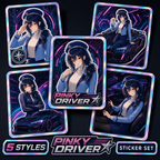 Pinky Driver Neon Circuit Style Pack product view 5