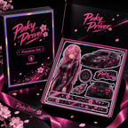 Pinky Driver Premium Gift Box sticker set flat lay