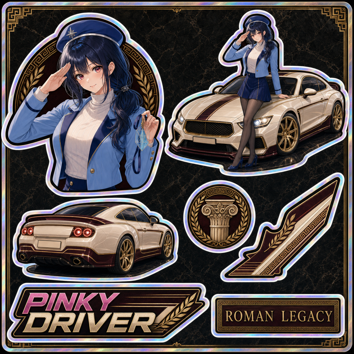Pinky Driver Roman Legacy Style Pack product hero