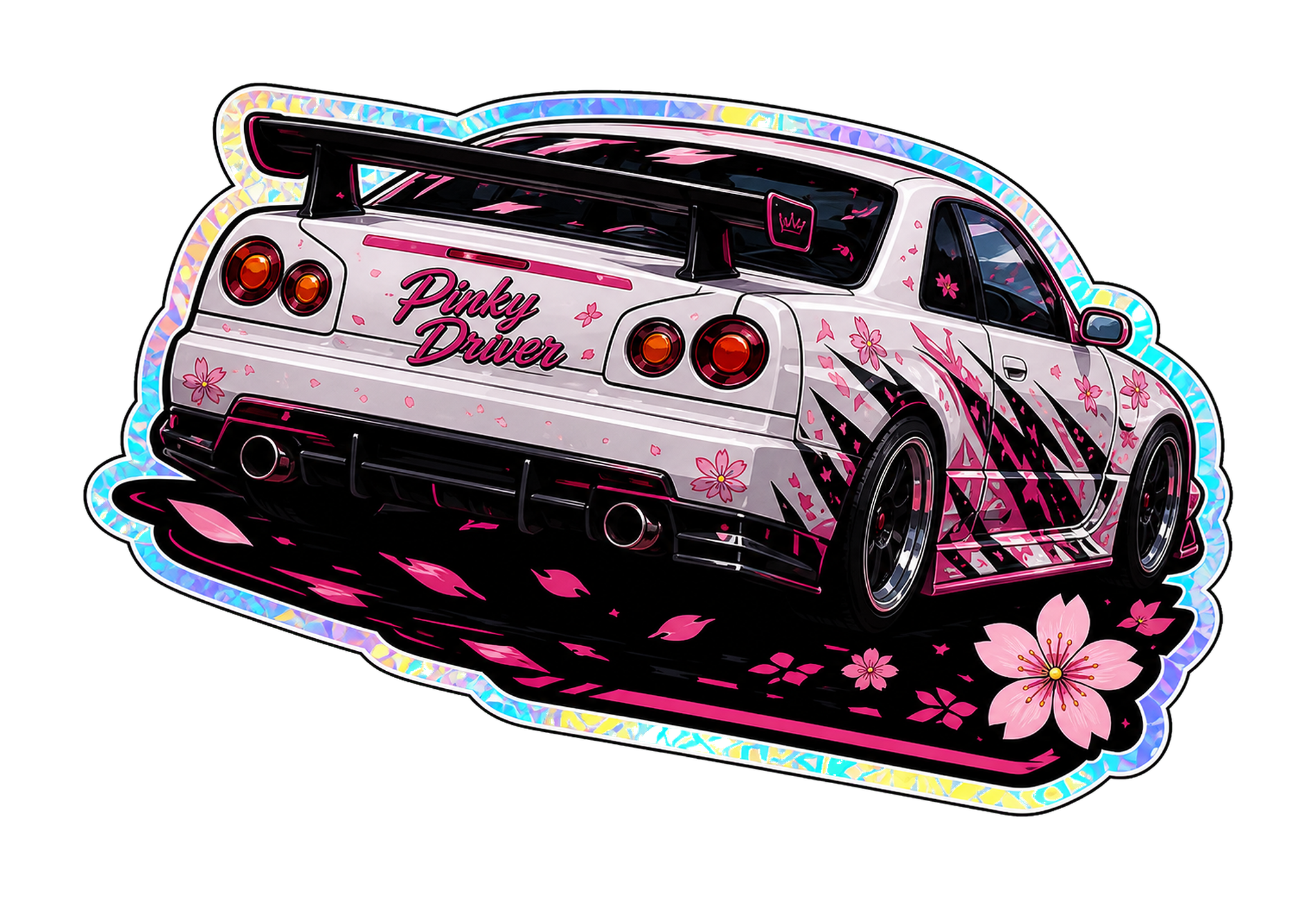 Pinky Driver Sakura Multi Sticker Set product view 4