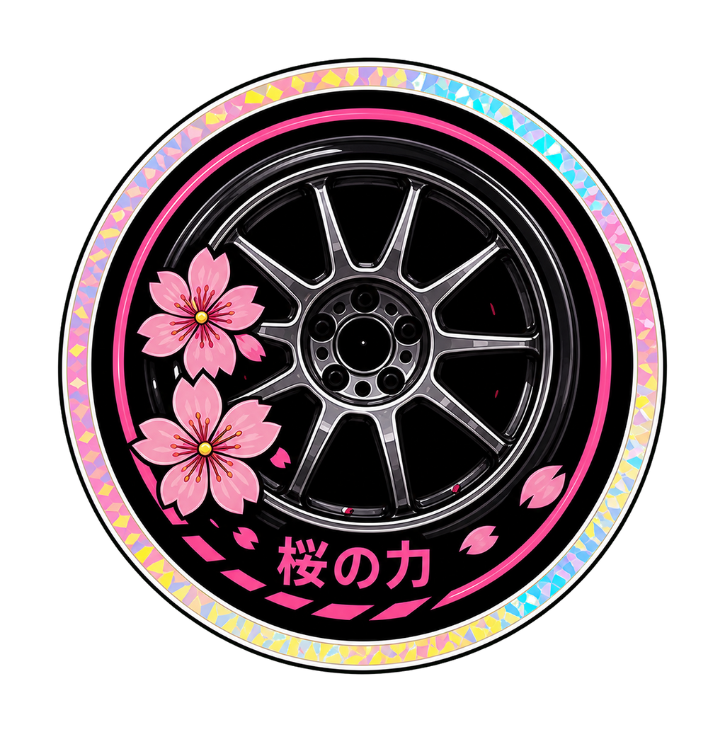 Pinky Driver Sakura Multi Sticker Set product view 5