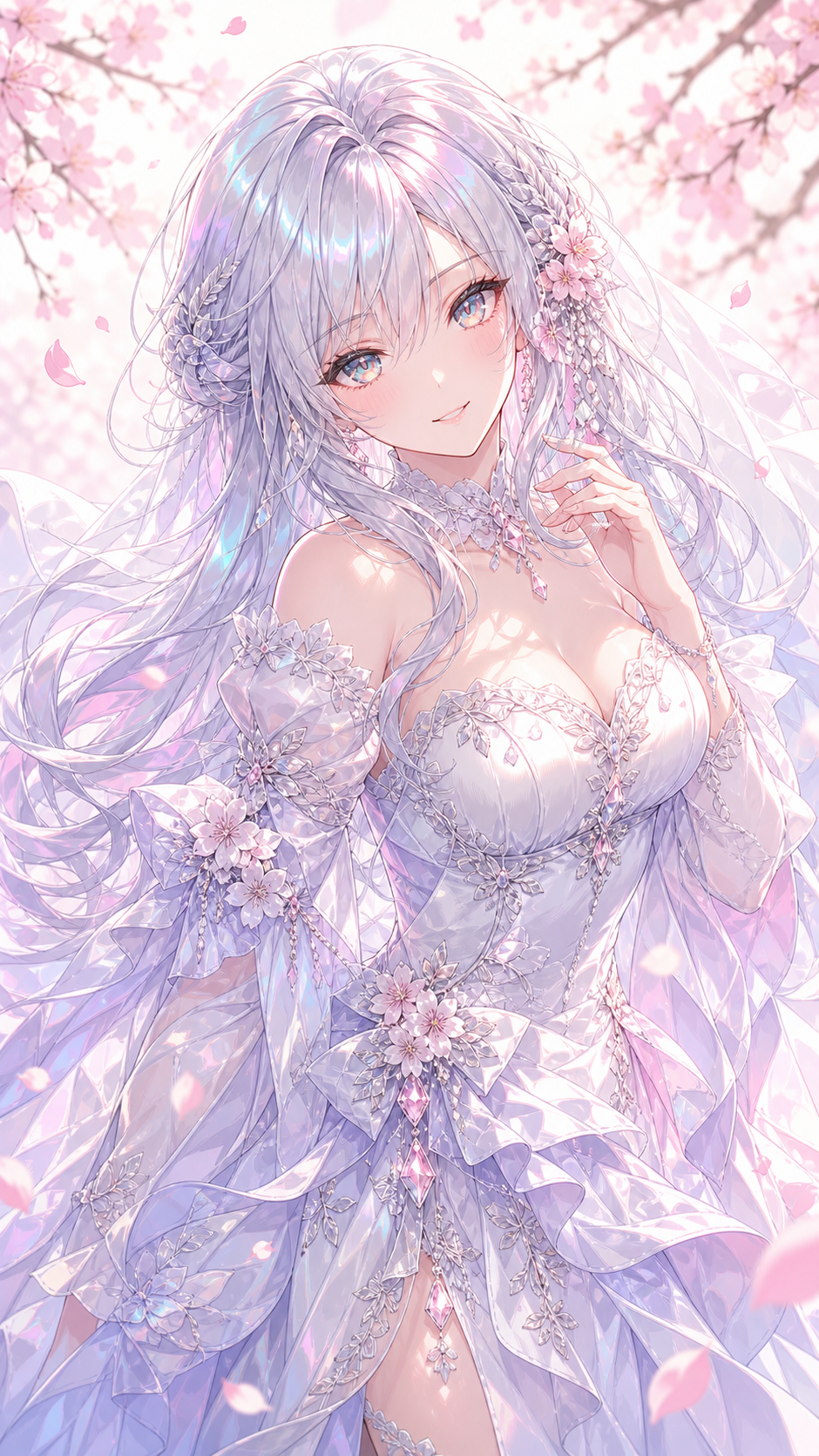 Pinky Driver Silver Bridal Art Set – Series 02 product hero