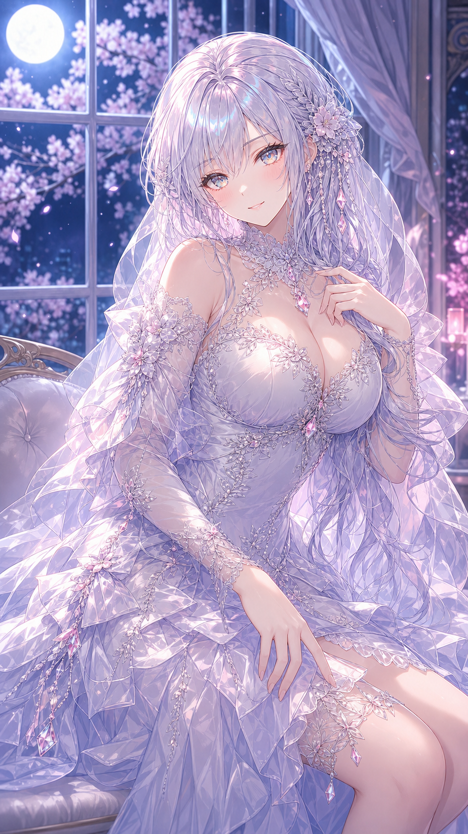 Pinky Driver Silver Bridal Art Set – Series 02 product view 3