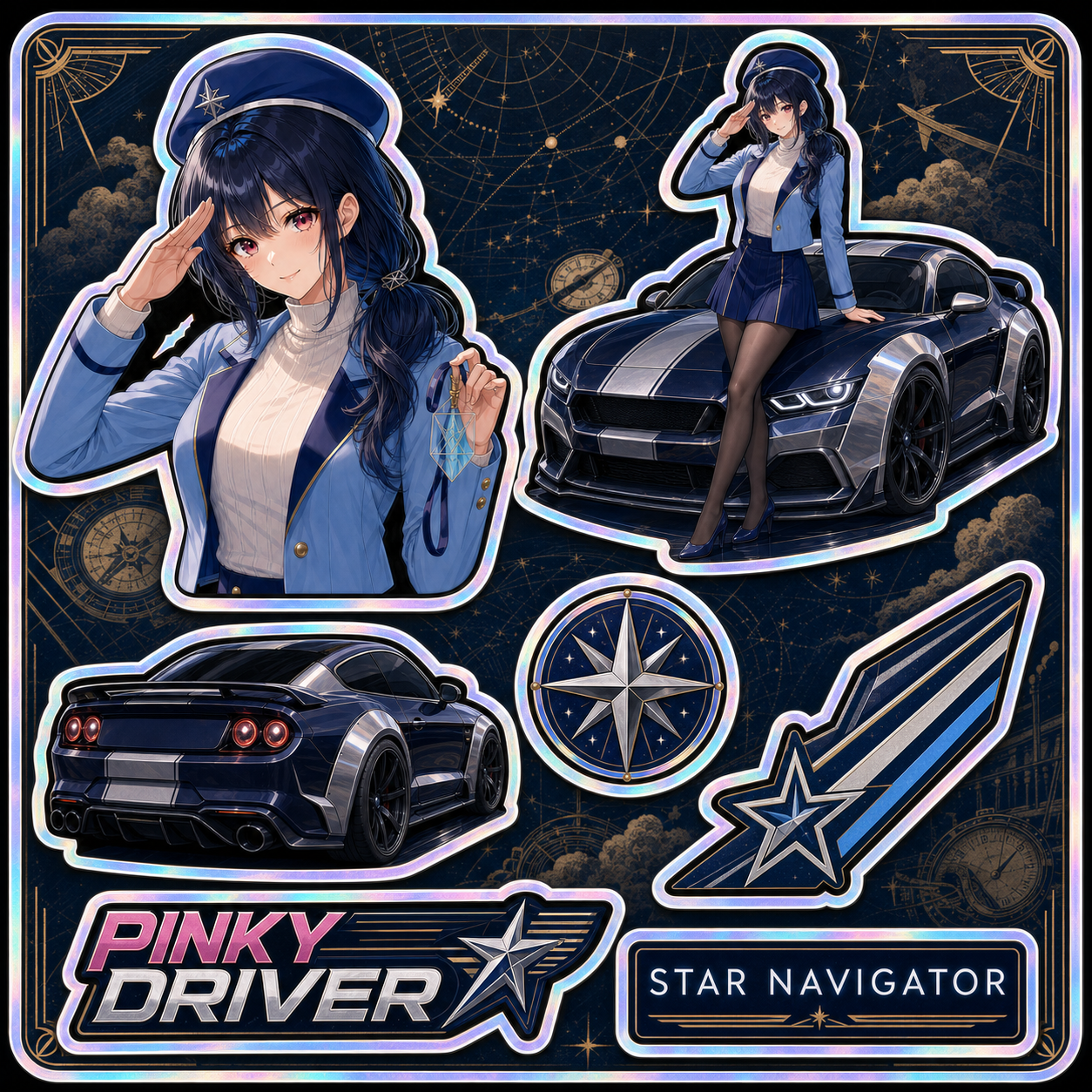Pinky Driver Star Navigator Style Pack product hero