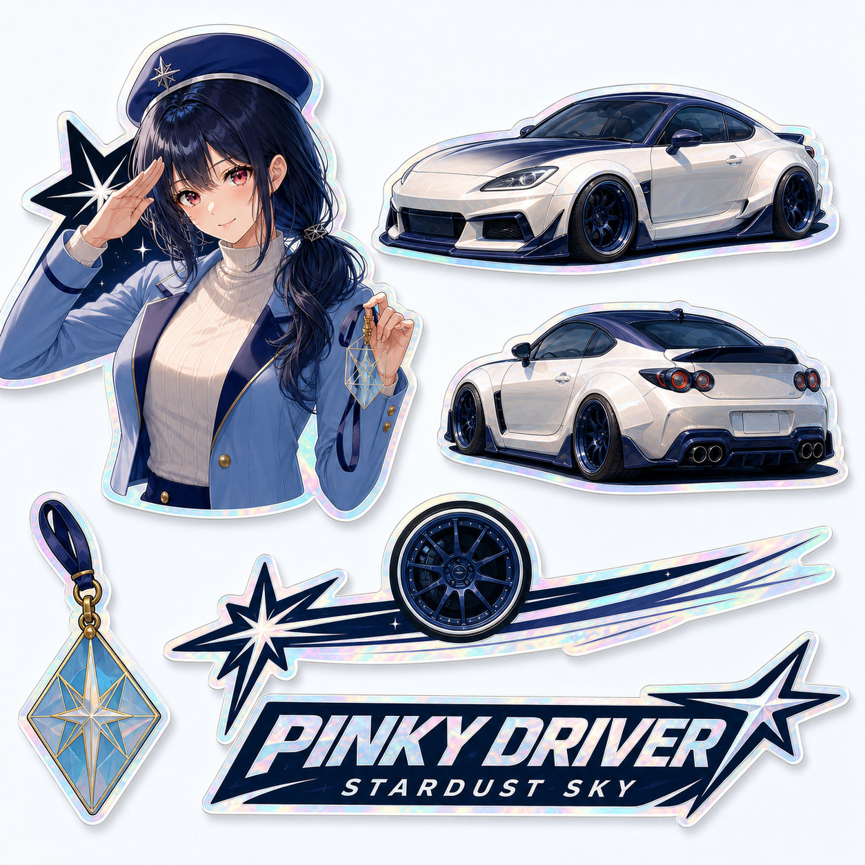 Pinky Driver Stardust Sky Style Pack product view 2