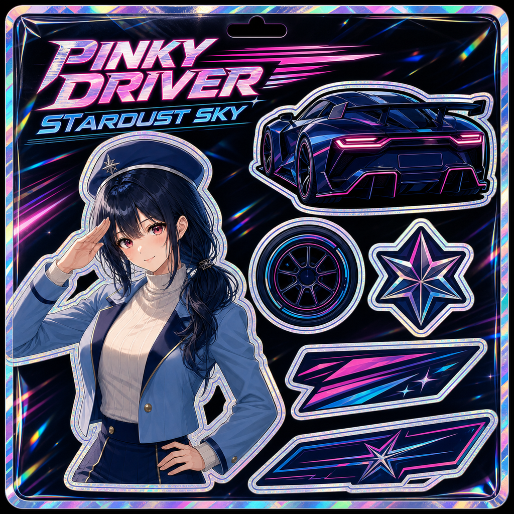 Pinky Driver Stardust Sky Style Pack product view 3