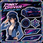 Pinky Driver Stardust Sky Style Pack product view 3