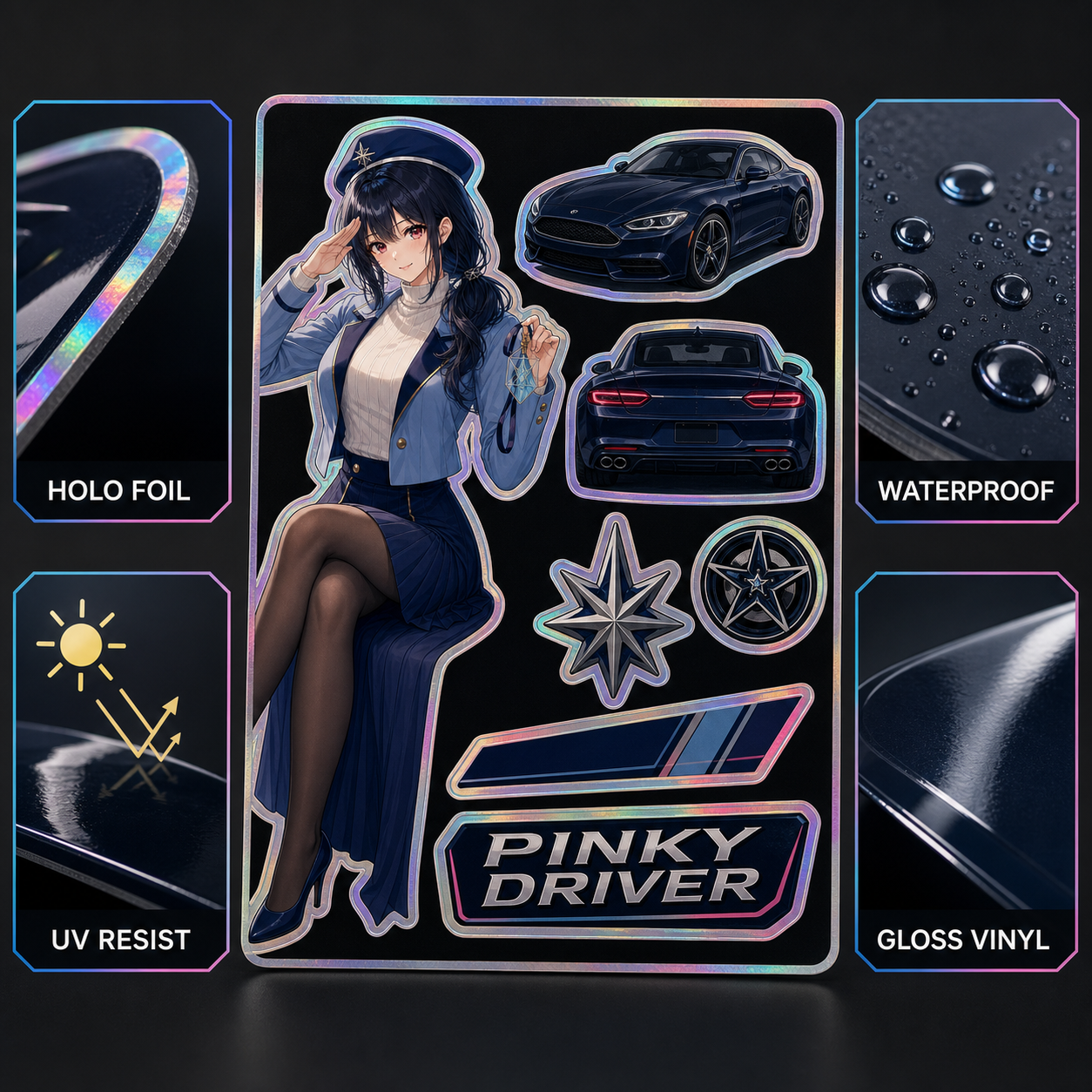 Pinky Driver Stardust Sky Style Pack product view 4