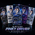 Pinky Driver Stardust Sky Style Pack product view 5