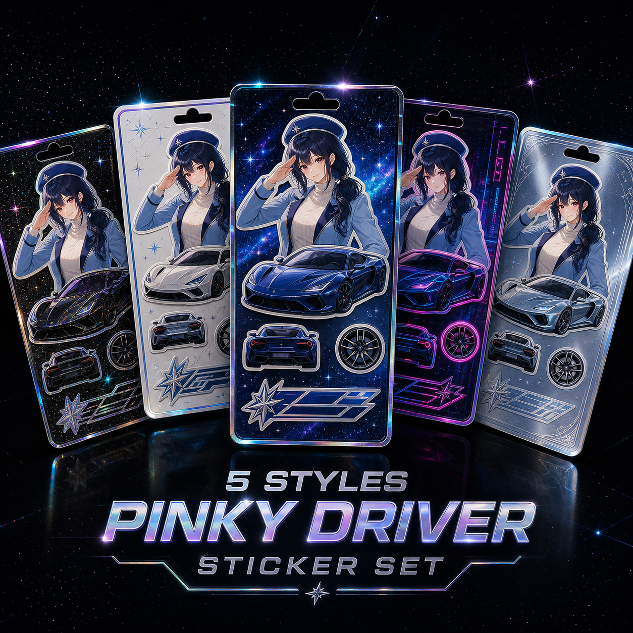Pinky Driver Stardust Sky Style Pack product view 5